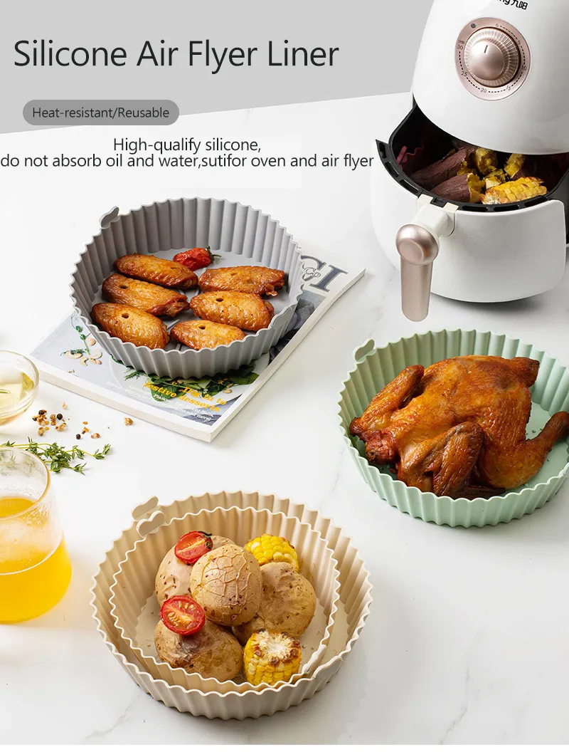 silicone dishes for air fryer