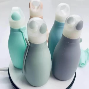 Silicone foldable bottles